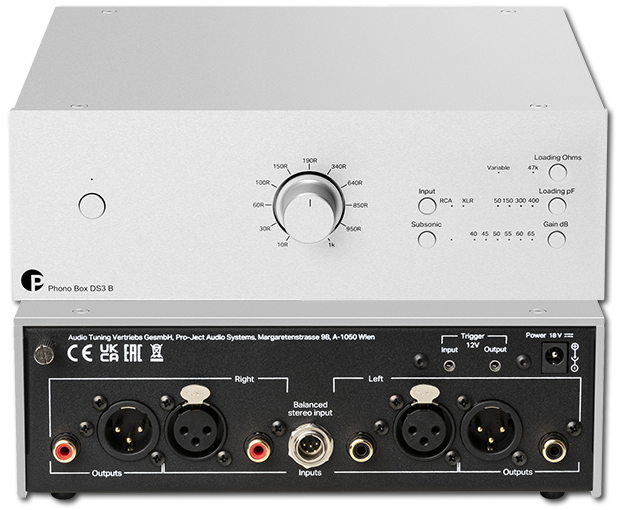 Pro-Ject Phono Box DS3 B Phone Preamplifier