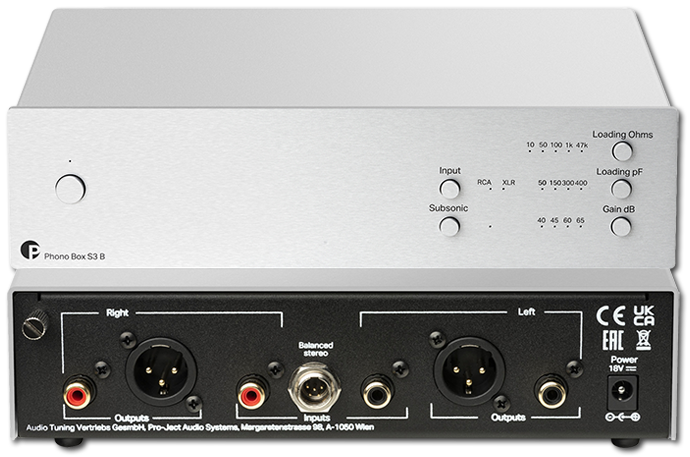 Pro-Ject Phono Box S3 B Phone Preamplifier