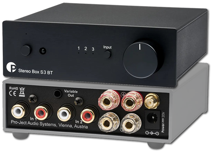 Pro-Ject Stereo Box S3 BT Integrated Amplifier with Bluetooth