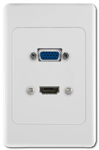 Pro.2 HDMI VGA Wallplate