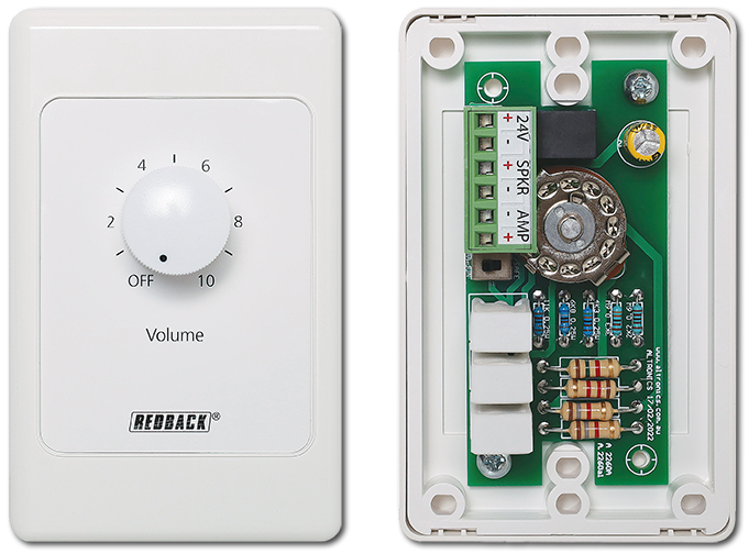 Redback 10W 100V Line PA Attenuator