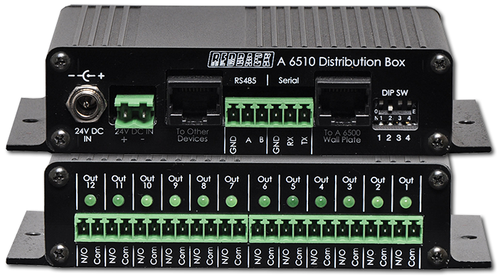 Redback 12 Relay Serial Box For Redback Touchscreen Wallplates