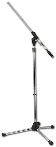 Redback 160cm Microphone Stand With Boom & Fold-up Legs