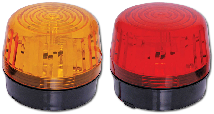 Redback 24V DC Amber / Red Flashing Strobe