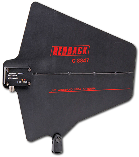 Redback 470 - 980MHz UHF Wideband Paddle Antenna