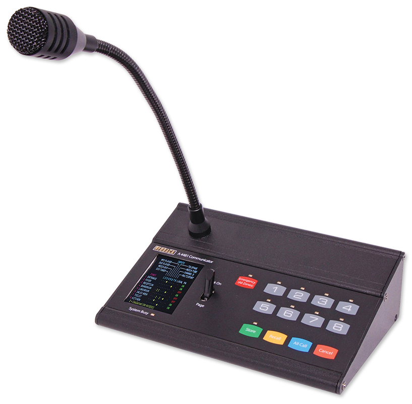 Redback A4481 Paging Microphone Console