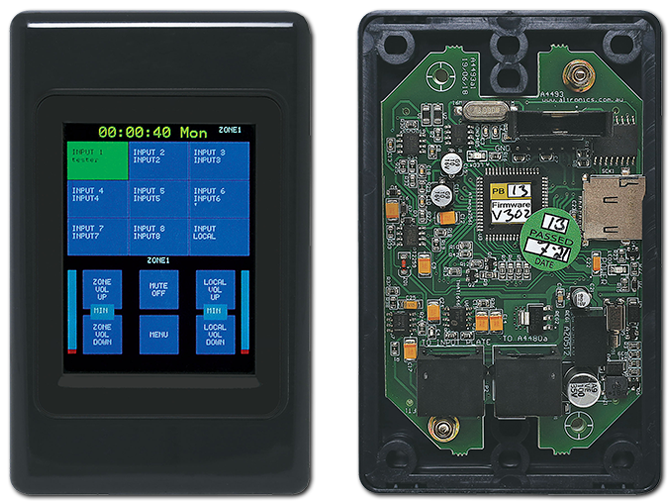 Redback Touchscreen Source Switching Wallplate To Suite A4480B