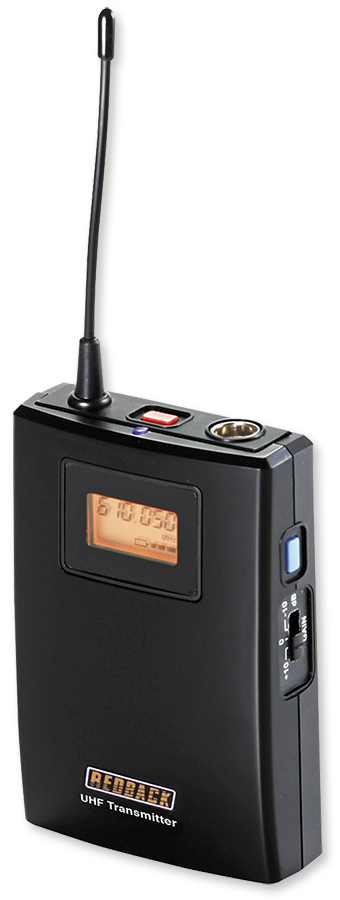 Redback Wireless UHF Beltpack Mic 700 Channel (520-550MH)