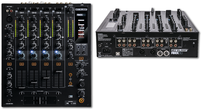 Reloop RMX-60 4+1-Channel Digital Club Mixer