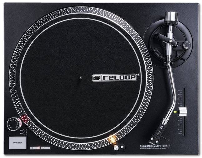 Reloop RP-1000 MK2 Belt Drive DJ Turntable