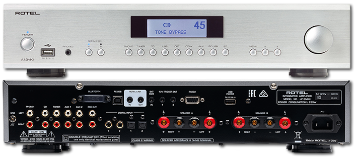 Rotel A12MKII Stereo Integrated Amplifier