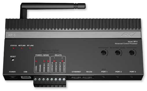 RTI XP-3 Control Processor with Built-In Zigbee Transceiver