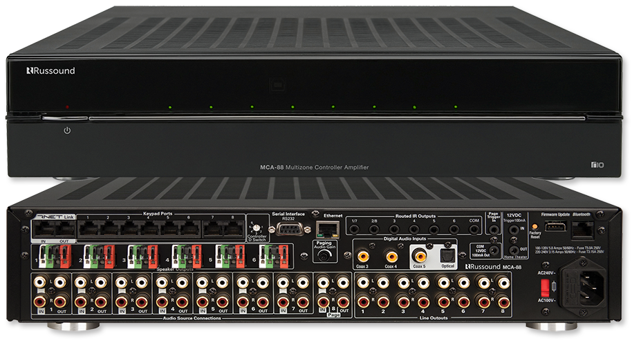 Russound MCA-88 8-Source 8 Zones Controller Amplifier