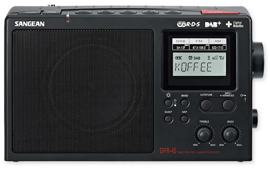 Sangean AM / DAB+ / FM-RDS Portable Digital Radio