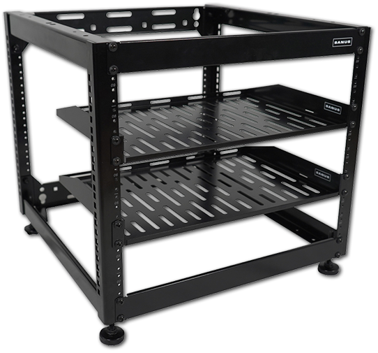 Sanus CFR1610 10U Stackable Open Frame AV Rack