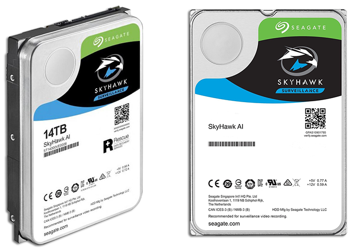 Seagate SkyHawk AI Surveillance NVR Hard Drive