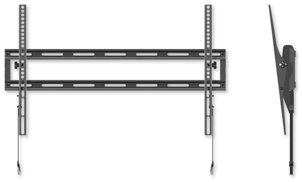 Secura QLT35 Tilt TV Wall Mount - Suits 40"-70"