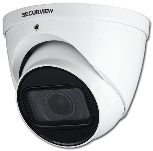 SecurView Professional 5MP 2.7-13.5mm Varifocal Outdoor HDCVI Turret Camera