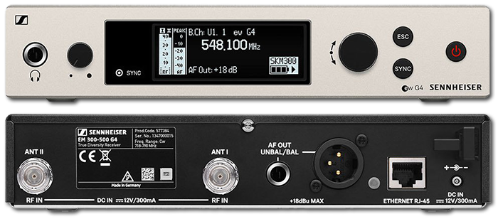 sennheiser EM 300-500 G4 receiver