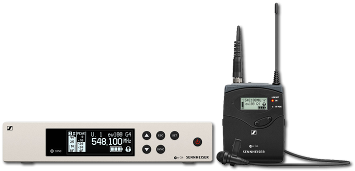 Sennheiser Evolution EW 100 G4-ME2 Wireless Lavalier System