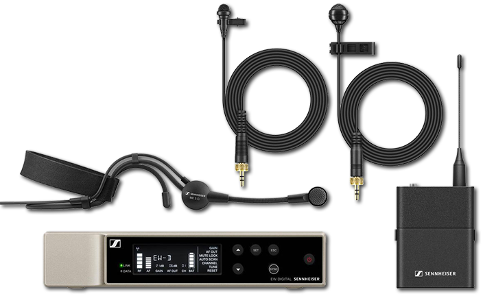 Sennheiser Evolution EW-D ME2/3/4 Set Wireless Headset / Lavalier System