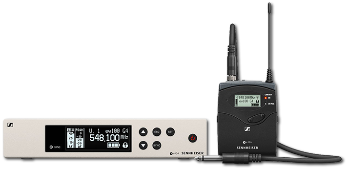 Sennheiser Evolution EW100 G4-CI1 Wireless Instrument System