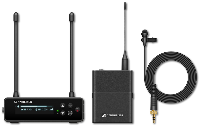 Sennheiser EW-DP ME2 Set Portable UHF Wireless Lavalier System