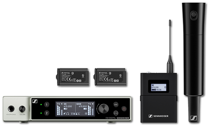 SENNHEISER EW-DX SK/SKM-S BASE EVOLUTION WIRELESS DIGITAL BASE SET