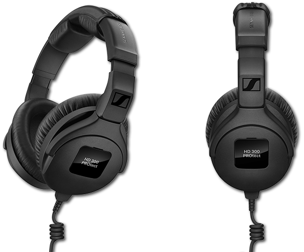 Sennheiser HD 300 PROtect Over-Ear Professional Monitoring Headphones