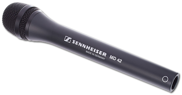 Sennheiser MD42 Omnidirectional Reporter Handheld Microphone