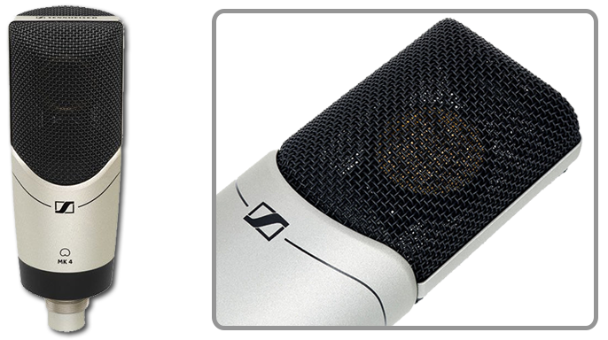 Sennheiser MK4 Large Diaphragm Cardioid Condenser Microphone