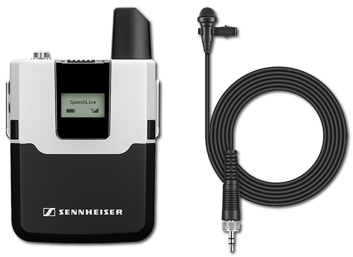 Sennheiser SpeechLine ME 2 KIT DW-3 Digital Wireless Bodypack Kit