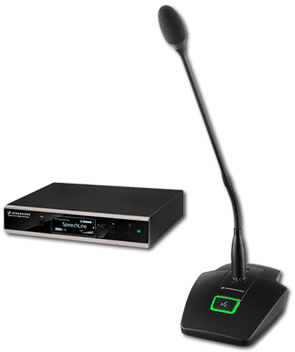 Sennheiser SpeechLine TS 133 GN Gooseneck Digital Wireless Tablestand Set