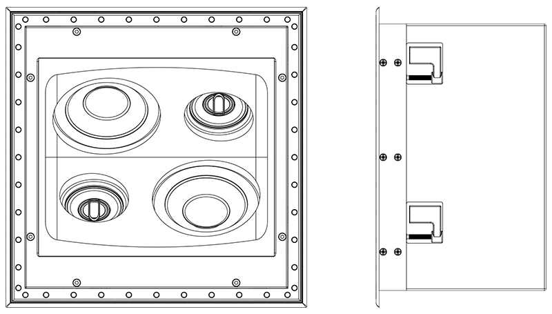 Sonance Reference R1CSUR In-Ceiling Surround Speaker