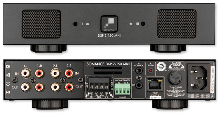 Sonance Sonamp DSP 2-150MKII 2-Ch 150W Power Amplifier with DSP