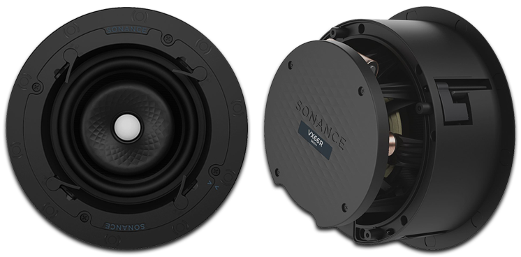 Sonance VX66R 6.5" Kevlar Pivoting In-Ceiling Round Speakers