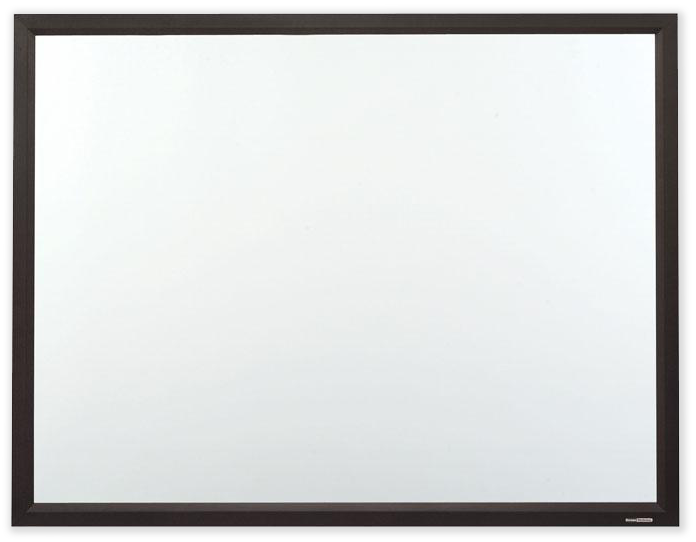 ST CinemaSnap MicroPerf White Fixed Frame Projection Screens with Black Powdercoat Finish