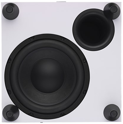 Dali sub c-8 d white woofer bottom