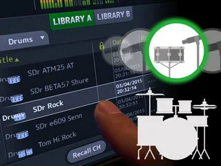 QuickPro Presets™ Provide Instant Access to Pro Sound Setups