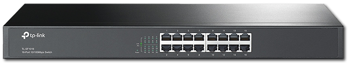 TP-Link TL-SF1016 16/24-Port 10/100Mbps Rackmount Fast Ethernet Switch