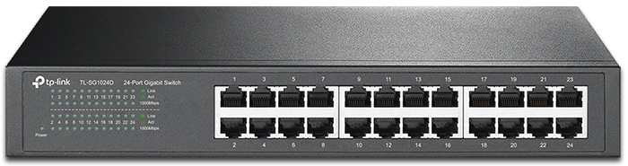 TP-Link TL-SG1024D 24-Port Gigabit Switch