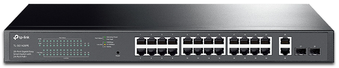 TP-Link TL-SG1428PE 28-Port Gigabit Easy Smart Switch with 24-Port PoE+