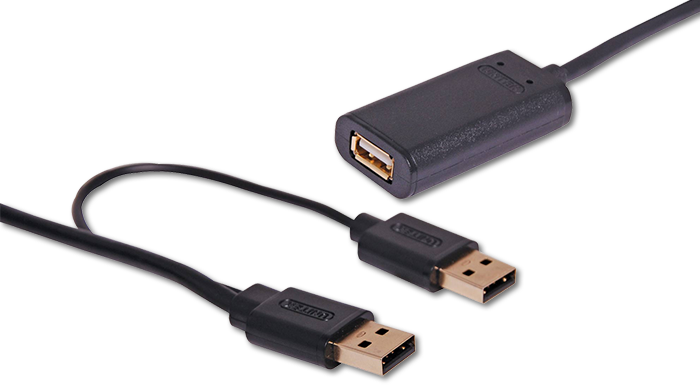 USB 2.0 10m Active Extension Lead with Booster