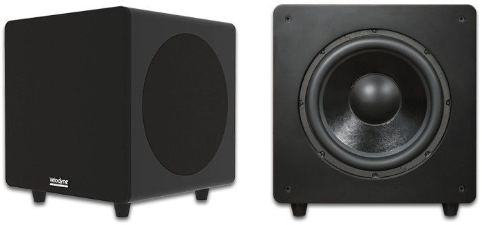 Velodyne Deep Waves 12" 400W RMS Front-Firing Active Subwoofer with 2 Passive Radiators