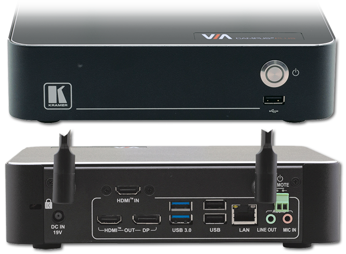 VIA Campus² Plus 4K60 12 User Wireless Presentation & Collaboration Solution