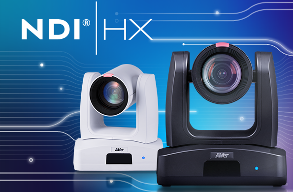 AVer cameras with NDI®|HX