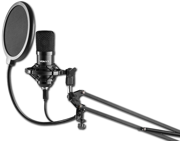 Vonyx CMS300 USB Studio Microphone Set