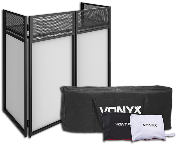 Vonyx DB4 Pro Foldable DJ Booth System