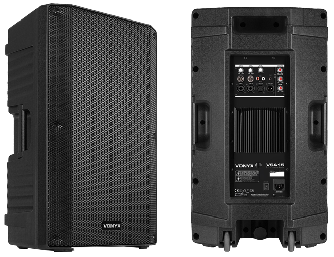 Vonyx VSA15 15" 1000W Bi-Amplified Active Speaker