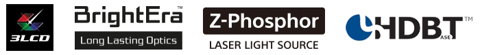 VPL-PHZ10 built logos